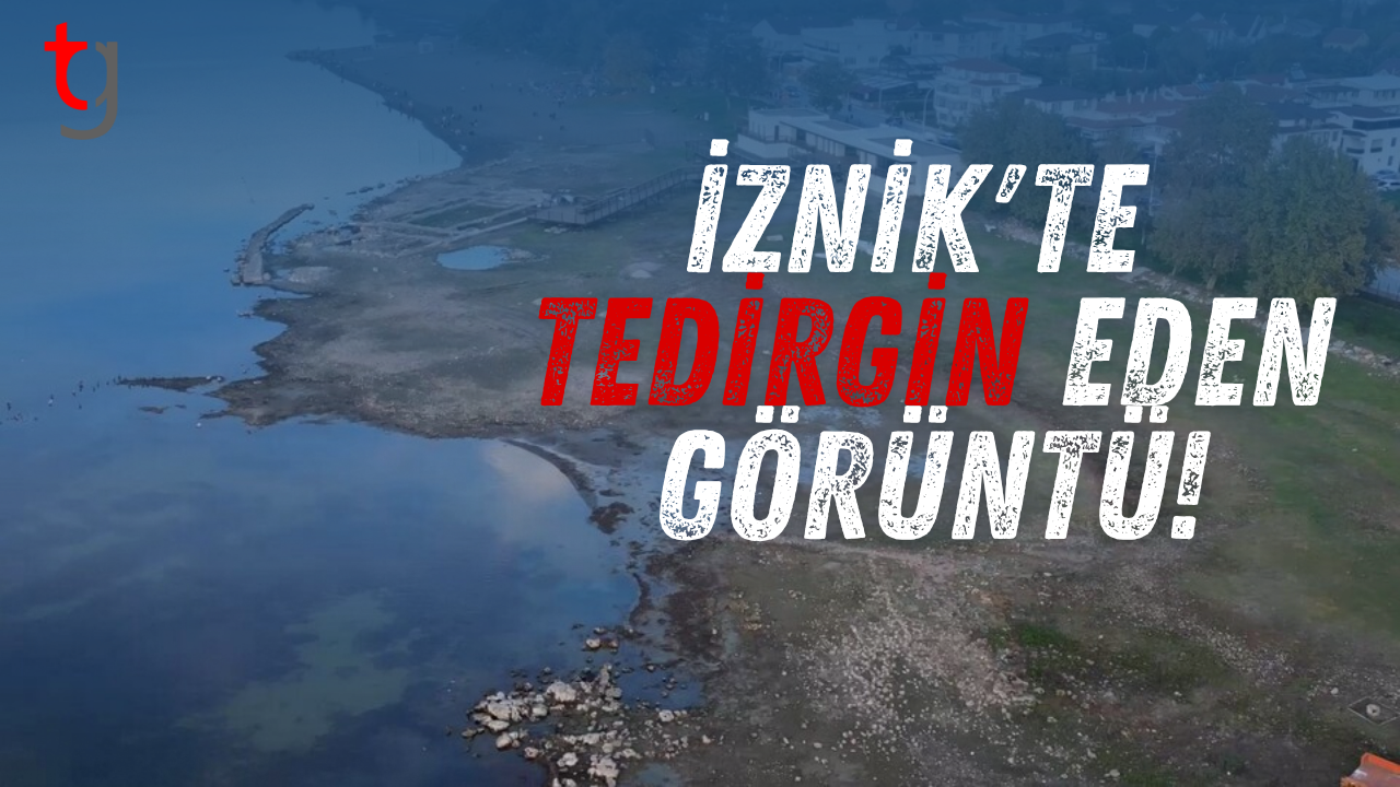 İznik'te tedirgin eden görüntü!