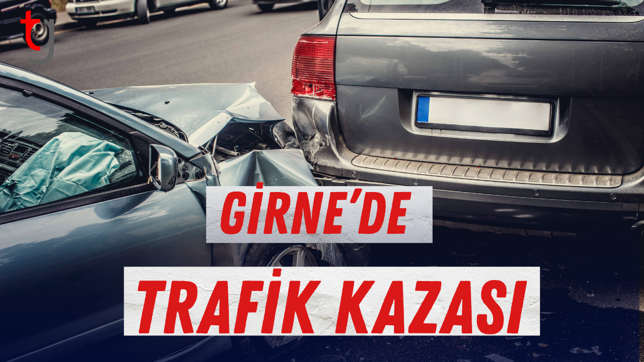 Girne’de Alkollü Sürücü Trafik Kazası Yaptı