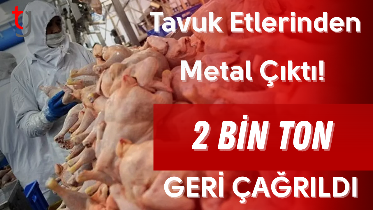 Tavuk Etlerinden Metal Çıktı! 2 Bin Ton Geri Çağrıldı