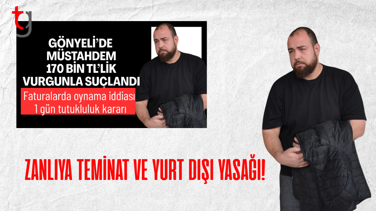 GÖNYELİ’DE 170 BİN TL’LİK SAHTEKÂRLIK İDDİASI