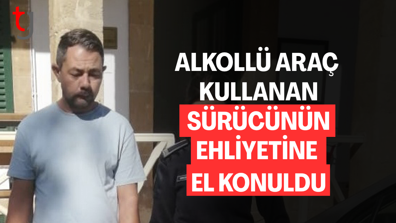 Alkollü araç kullanan sürücünün ehliyetine el konuldu