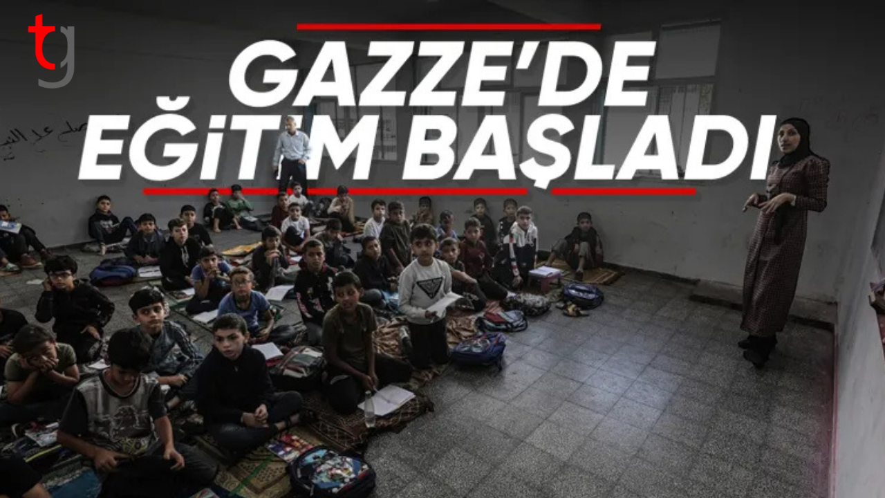 Gazze’de BM okullarında eğitim yeniden başladı