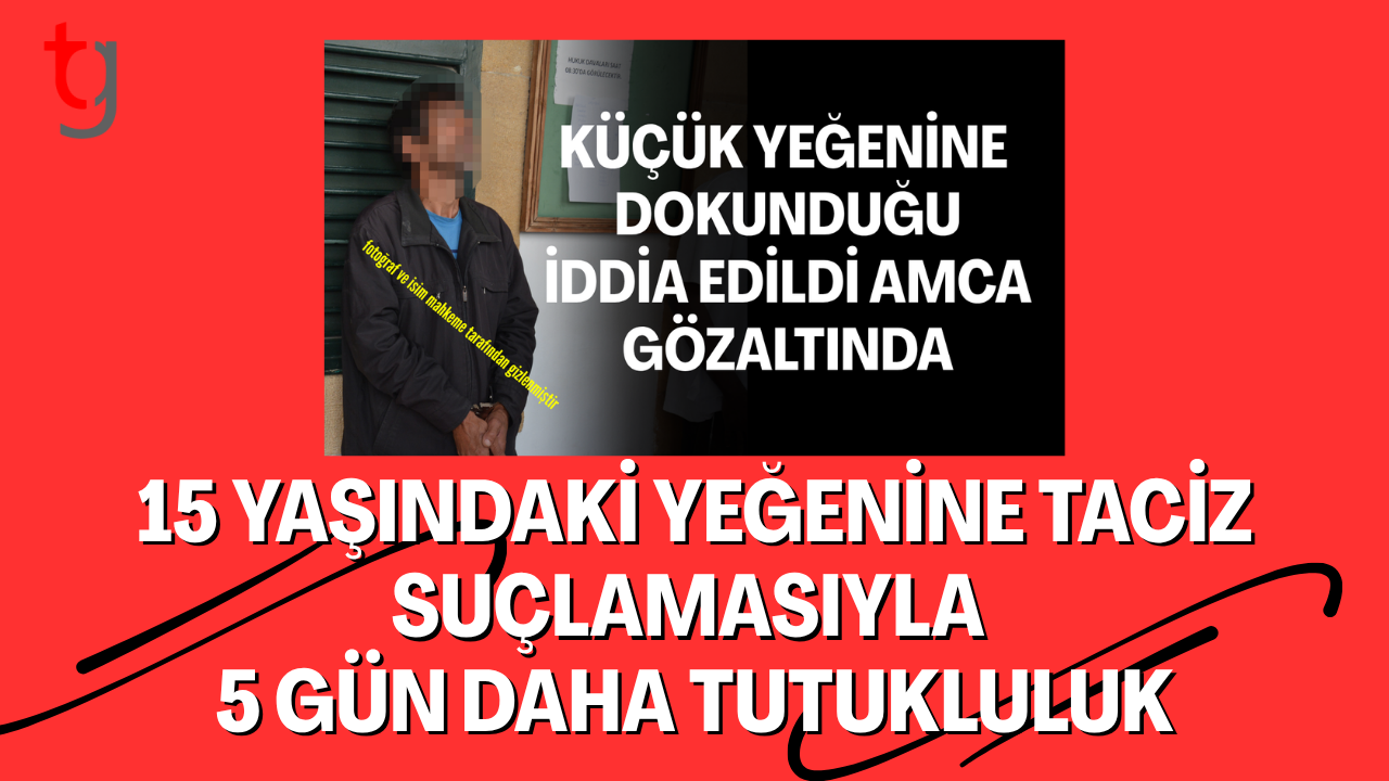 Yeğenine c*nsel istismar suçundan tutuklu H.A. yeniden mahkemede