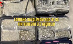 Larnaka Havalimanı'nda 41 Kg Hintkeneviri Ele Geçirildi