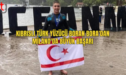 Kıbrıslı Türk Yüzücü Boran Bora'dan Milano'da Büyük Başarı