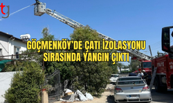 Çatı İzolasyonu Sırasında Yangın Çıktı