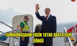 Cumhurbaşkanı Tatar İstanbul Temaslarını Tamamlandı