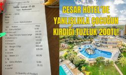 CESAR HOTEL’DE YANLIŞLIKLA ÇOCUĞUN KIRDIĞI