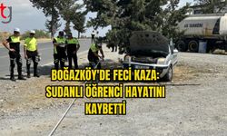 BOĞAZKÖY'DE FECİ KAZA: SUDANLI ÖĞRENCİ HAYATINI KAYBETTİ