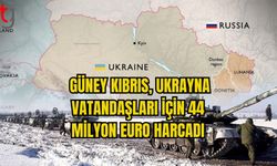 GÜNEY KIBRIS, UKRAYNA VATANDAŞLARI İÇİN 44 MİLYON EURO HARCADI