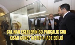 60 Kıbrıs Eski Eseri Münih’ten Adaya Geri Döndü