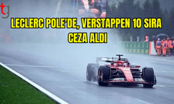 FORMULA 1 BELÇİKA GRAND PRİX'NDE POLE POZİSYONUNU CHARLES LECLERC ELDE ETTİ