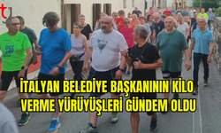 İTALYAN BELEDİYE BAŞKANI KASABASINDA HAFTALIK KİLO VERME YÜRÜYÜŞLERİ DÜZENLİYOR