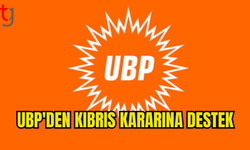 UBP MERKEZ YÖNETİM KURULU'NDAN KIBRIS KARARINA DESTEK VE YENİ TEKLİF