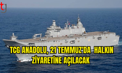 TCG ANADOLU (L-400) KKTC LİMANINI ZİYARET EDECEK