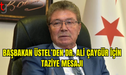 ÜNAL ÜSTEL: SEVGİLİ DOSTUM ALİ ÇAYGÜR'E ALLAH'TAN RAHMET DİLİYORUM