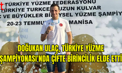 DOĞUKAN ULAÇ'TAN DUBLE: YİNE ZİRVEDE