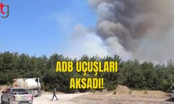 İZMİR BUCA YANGINI ADB UÇUŞLARINI AKSATTI