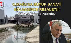 Mağusa Büyük Sanayi Bölgesi'nde Rezalet!