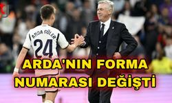 Arda Güler'in Forma Numarası Değişti