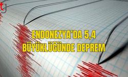 ENDONEZYA’DA 5,4 BÜYÜKLÜĞÜNDE DEPREM