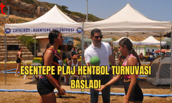 Esentepe Plaj Hentbol Turnuvası Başladı