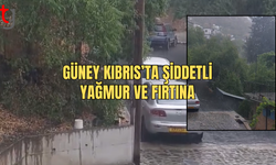 Güney Kıbrıs’ta Şiddetli Yağmur ve Fırtına!