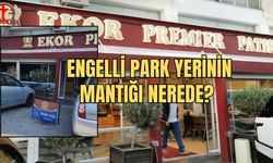 Engelli Park Yerindeki Tabela Tartışma Yarattı