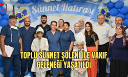 Toplu Sünnet Şöleni ile Vakıf Geleneği Yaşatıldı