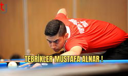 Mustafa Alnar’dan İlk Madalya