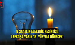 Lefkoşa Sanayi Bölgesi'nde 8 Saatlik Elektrik Kesintisi