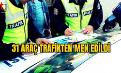 Trafik Denetimlerinde 353 Sürücüye Ceza