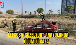 Lefkoşa-Güzelyurt anayolunda ölümlü kaza