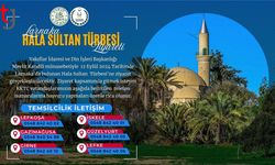 Mevlit Kandili’nde Hala Sultan Türbesi’ne Özel Ziyaret