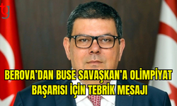 ÖZDEMİR BEROVA, BUSE SAVAŞKAN'I TEBRİK ETTİ