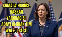 KAMALA HARRİS, BAŞKAN YARDIMCISI ADAYLIĞINA MİNNESOTA VALİSİ TİM WALZ'U SEÇTİ