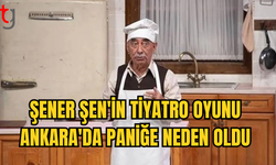 ŞENER ŞEN'İN TİYATRO OYUNUNA ŞİŞELİ SALDIRI