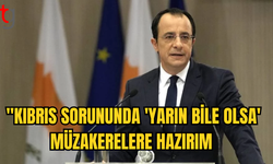 NİKOS HRİSTODULİDİS’İN “MÜZAKERE MASASINA DÖNMEYE HAZIRIM” AÇIKLAMASINA RUM SİYASİ PARTİLERDEN DESTEK