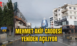 MEHMET AKİF CADDESİ TRAFİĞE AÇILIYOR: BEDRETTİN DEMİREL CADDESİ’NDE ÇALIŞMALAR DEVAM EDECEK