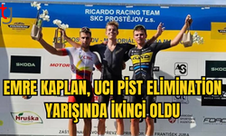 EMRE KAPLAN’DAN BÜYÜK BAŞARI: UCI PİST YARIŞI’NDA 2’NCİ OLDU