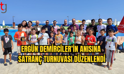 ERGÜN DEMİRCİLER ANISINA SATRANÇ TURNUVASI DÜZENLENDİ!