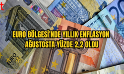 Euro Bölgesi'nde Yıllık Enflasyon Ağustosta Yüzde 2,2 Oldu