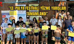 Yeniboğaziçi Pulya Festivali'nde Yüzme Yarışmaları Tamamlandı