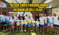 Rüzgar Sörfü Yarışmaları Gerçekleştirildi