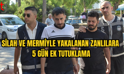 Silah ve Mermiyle Yakalanan Zanlılara 5 Gün Ek Tutuklama