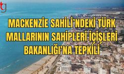 Larnaka Mackenzi Sahili'ndeki Türk Malı Sahipleri Sinirli