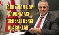 Taçoy: “UBP’ye Korku Sokmak İsteyenler Gerekli Dersi Alacak”