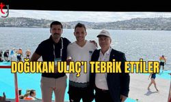 Koç ve Sapsızoğlu’ndan Milli Yüzücü Doğukan Ulaç’a Tebrik