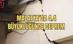 Malatya’da 4.4 Büyüklüğünde Deprem