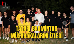 Cumhurbaşkanı Ersin Tatar, Badminton Müsabakalarını İzledi